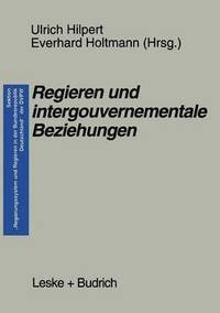 bokomslag Regieren und intergouvernementale Beziehungen