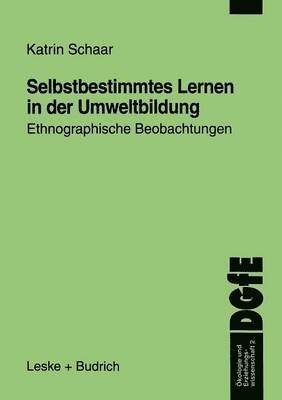 bokomslag Selbstbestimmtes Lernen in der Umweltbildung