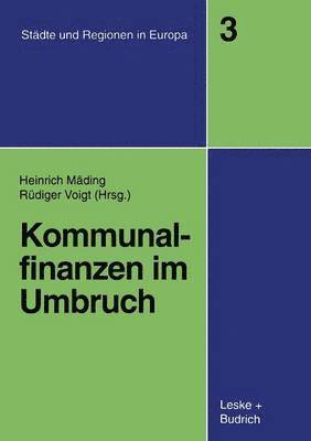 bokomslag Kommunalfinanzen im Umbruch