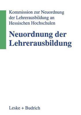 Neuordnung der Lehrerausbildung 1