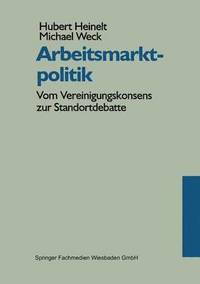 bokomslag Arbeitsmarktpolitik