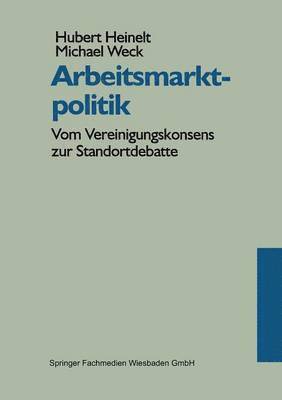 Arbeitsmarktpolitik 1