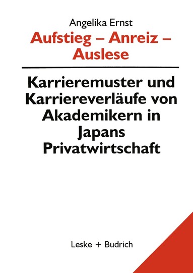 bokomslag Aufstieg - Anreiz - Auslese