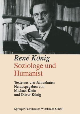 Ren Knig Soziologe und Humanist 1