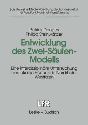 Entwicklung des Zwei-Säulen-Modells 1