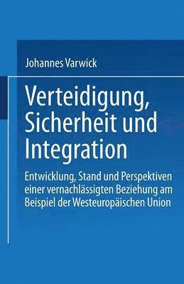 bokomslag Sicherheit und Integration in Europa