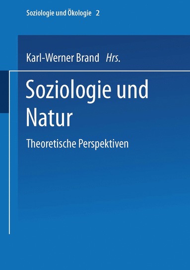 bokomslag Soziologie und Natur
