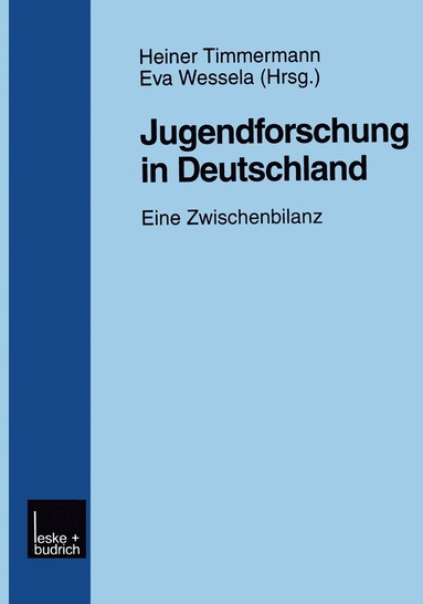 bokomslag Jugendforschung in Deutschland