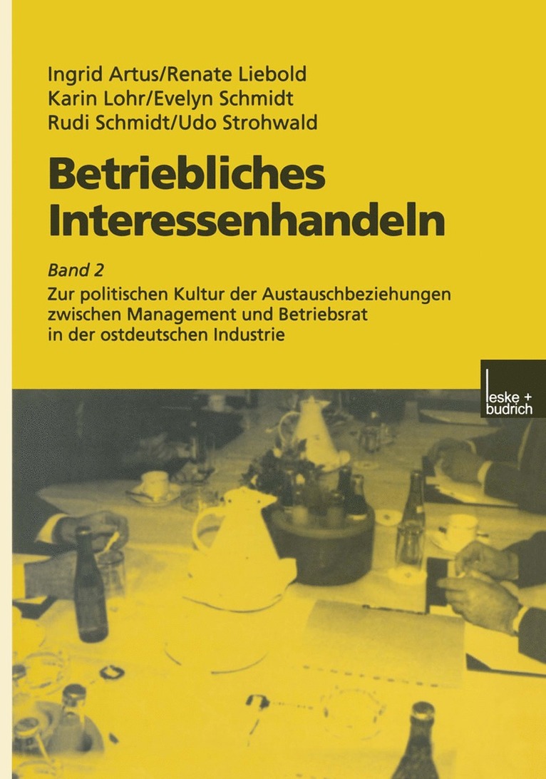 Betriebliches Interessenhandeln 1