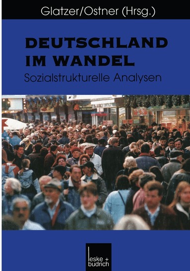Wolfgang Glatzer, Ilona Ostner - Deutschland im Wandel, Häftad