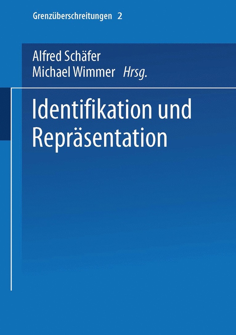 Identifikation und Reprsentation 1