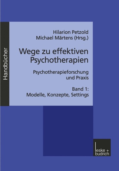 bokomslag Wege zu effektiven Psychotherapien