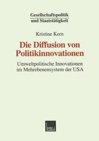 bokomslag Die Diffusion von Politikinnovationen