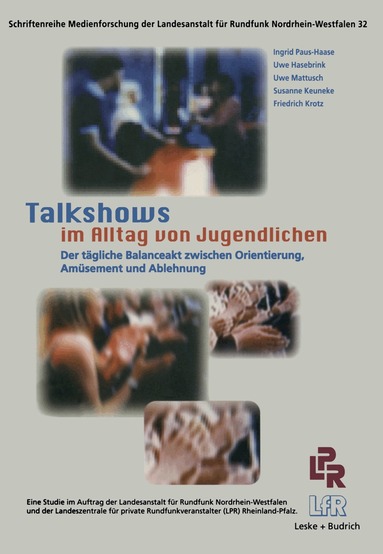 Ingrid Paus-Hasebrink, Uwe Hasebrink, Uwe Mattusch, Susanne Keuneke, Friedrich Krotz - Talkshows im Alltag von Jugendlichen, Häftad
