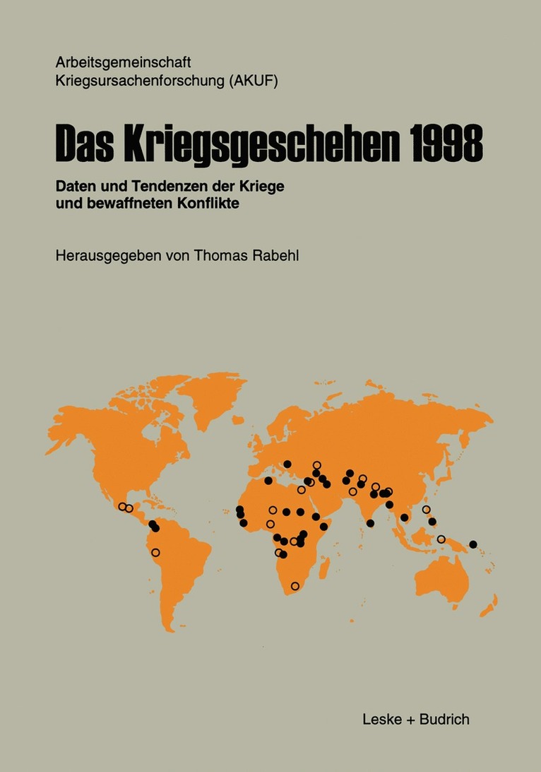 Das Kriegsgeschehen 1998 1