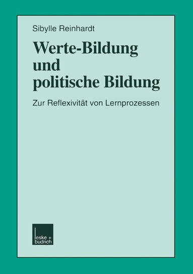 bokomslag Werte-Bildung und politische Bildung