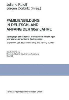 Familienbildung in Deutschland Anfang der 90er Jahre 1