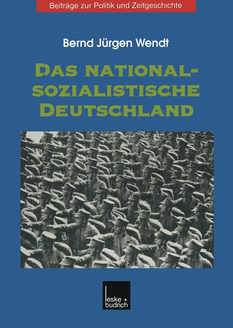 Bernd Jürgen Wendt, Bernd Jurgen Wendt - Das nationalsozialistische Deutschland, Häftad