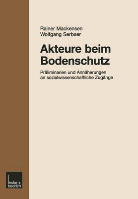 Akteure beim Bodenschutz 1