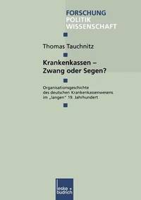 bokomslag Krankenkassen - Zwang oder Segen?