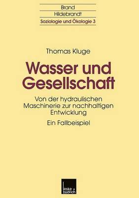 bokomslag Wasser und Gesellschaft