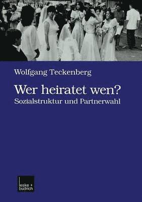 Wolfgang Teckenberg - Wer heiratet wen?, Häftad
