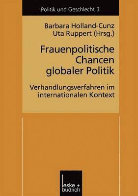 Frauenpolitische Chancen globaler Politik 1