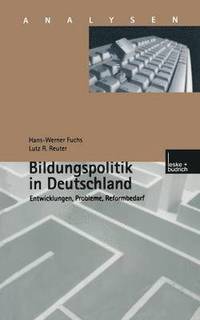 bokomslag Bildungspolitik in Deutschland