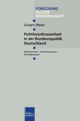 Jürgen Maier - Politikverdrossenheit in der Bundesrepublik Deutschland, Häftad