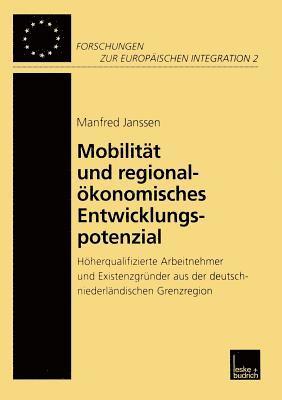 bokomslag Mobilitt und regionalkonomisches Entwicklungspotenzial