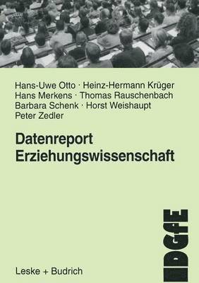 bokomslag Datenreport Erziehungswissenschaft