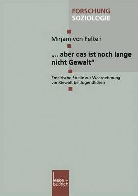 bokomslag ?? aber das ist noch lange nicht Gewalt"