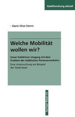 bokomslag Welche Mobilität wollen wir?