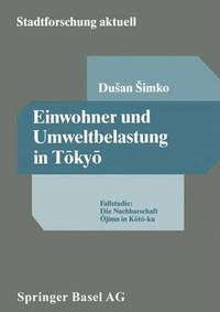 bokomslag Einwohner und Umweltbelastung in T?ky?