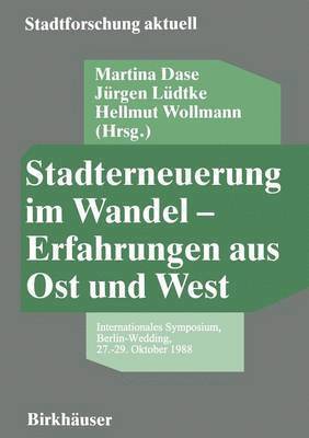 bokomslag Stadterneuerung im Wandel - Erfahrungen aus Ost und West
