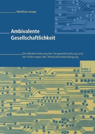 Matthias Junge - Ambivalente Gesellschaftlichkeit, Häftad