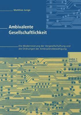 bokomslag Ambivalente Gesellschaftlichkeit