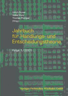 Jahrbuch fr Handlungs- und Entscheidungstheorie 1