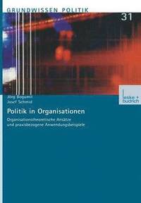 bokomslag Politik in Organisationen