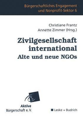 Zivilgesellschaft international Alte und neue NGOs 1