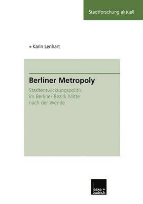 bokomslag Berliner Metropoly