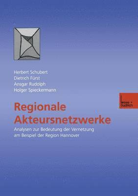 bokomslag Regionale Akteursnetzwerke