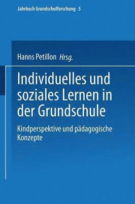 bokomslag Individuelles und soziales Lernen in der Grundschule