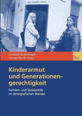 bokomslag Kinderarmut und Generationengerechtigkeit