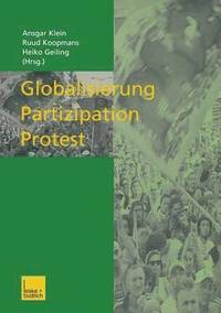 bokomslag Globalisierung  Partizipation  Protest