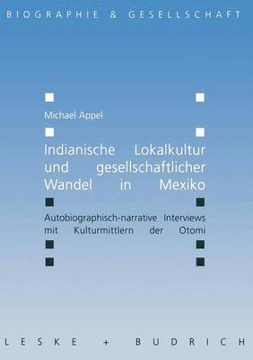 bokomslag Indianische Lokalkultur und gesellschaftlicher Wandel in Mexiko