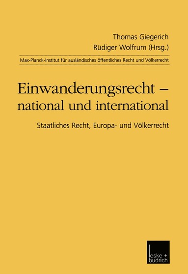 bokomslag Einwanderungsrecht  national und international