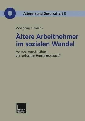 bokomslag ltere Arbeitnehmer im sozialen Wandel