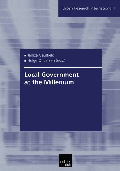 Janice Caulfield, Helge O. Larsen - Local Government at the Millenium, Häftad