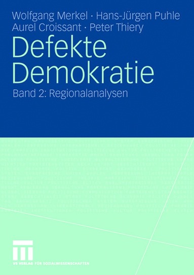 bokomslag Defekte Demokratie